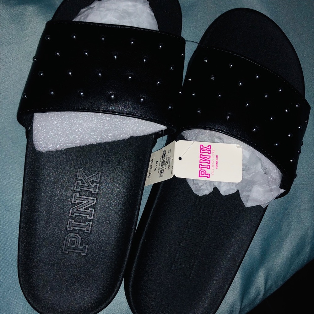 PINK VICTORIA SECRET SANDALS